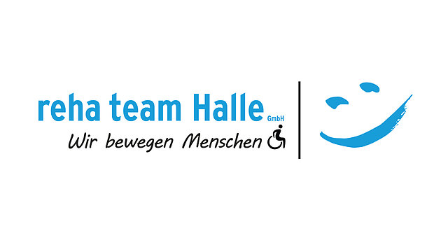 Logo reha team Halle GmbH
