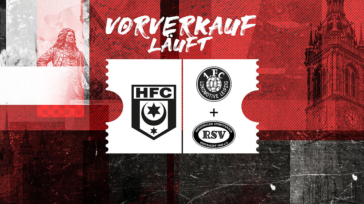 Vorverkauf für RSV Eintracht und 1. FC Lok Leipzig