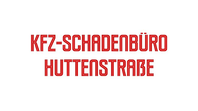 Logo KFZ-Schadenbüro Huttenstraße