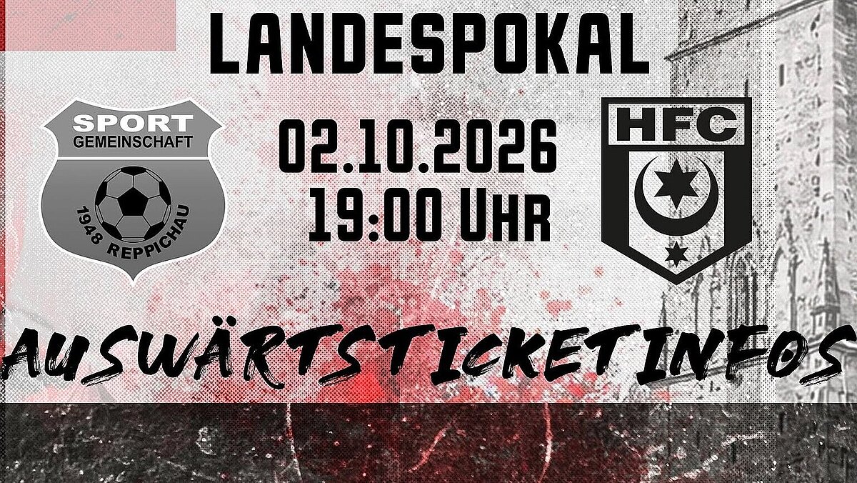 Pokal-Premiere des HFC gegen Reppichau